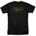 thumbnail image 1 of GRIMM/PLAQUE LOGO - S/S ADULT 18/1 - BLACK - 5X - BLACK - 5X, 1 of 1
