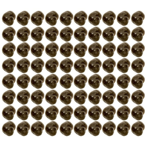 GRIMPEX 80 Pcs Realistic Snails Shaped Boilies Floating Baits Fake Artificial Snails Soft Lures for Carps 1.5G Fishy Flavor Field Snail 80Pcs Brown