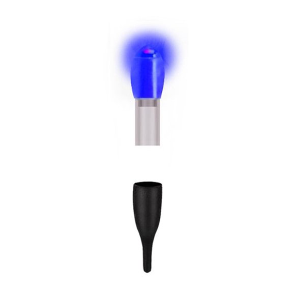 GRIMPEX Brand New Colorful High Quality Float Light Solid Color 2Pcs Cr425/Cr311 Electronic Light Fish Float Light Blue