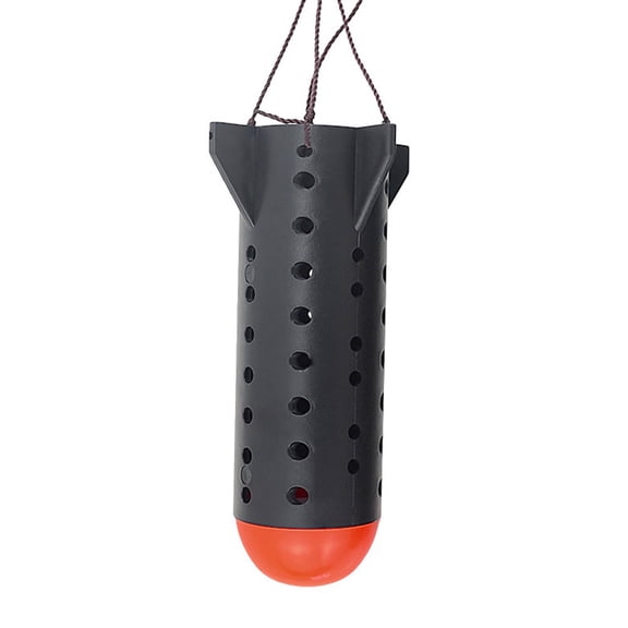 GRIMPEX Fishing Feeder Pellet Bait Thrower for Carp Fishing Large Rocket Spod Bomb Feeder with Adjustable Bait Dispensing S