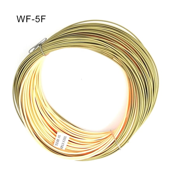 GRIMPEX Fly Fishing Line Fly Main Line 90Ft Far Casting Fishing Accessories Floating Single Handed Spey Line Two Colours 5#
