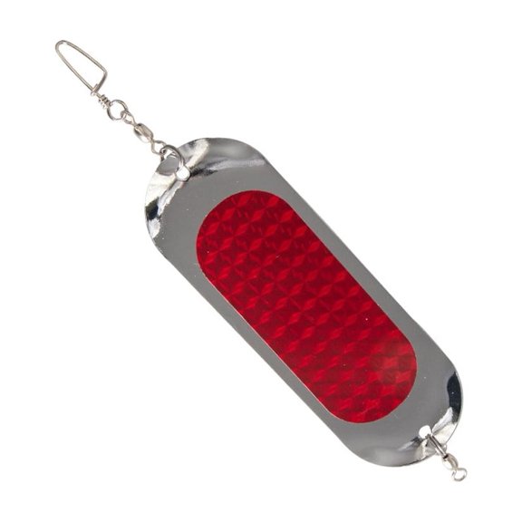 GRIMPEX Glow Lure Trolling Dodger Flasher for Low Light Conditions Smooth Rotation Tangle-Free Design for Salmon Trolling 4