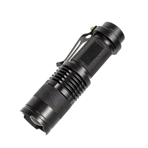 GRIMPEX Led Torch Adjustable Focus Flood to Spot Beam Dual Power Options Lightweight 63G