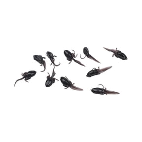 GRIMPEX Lifelike Swimming Motion Tadpole Soft Lure Realistic Design Pre-Rigged Hooks Lifelike Motion Multiple Fishing Conditions A