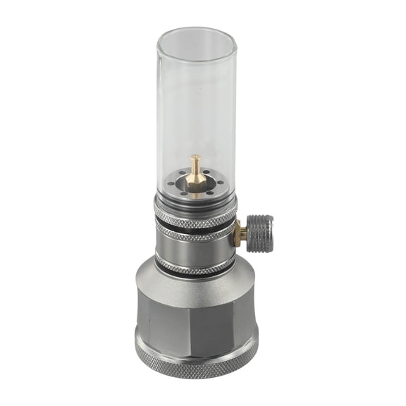GRIMPEX Outdoor Gas Lantern Kit Candlelight Camping Atmosphere Lamp With Empty Tank Extension Rod Gas Canister Inflation Optional Gas Lantern with Tank