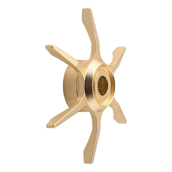 GRIMPEX Six-Star Drag Brake Unloading Wrench 10*8cm Modified for Daiwa Star Drag Baitcasting Fishing Reel Brake Unloading Wrench Champagne Gold