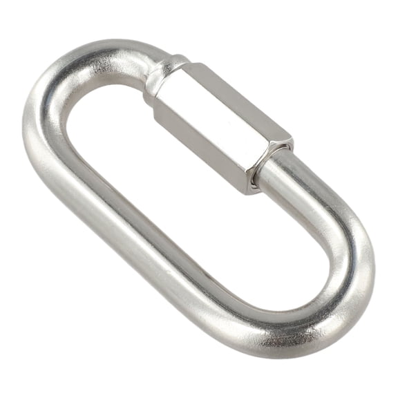 GRIMPEX Stainless Steel Quick Link Chain Connector for Outdoor Use 8mm to 12mm Diameter 7mm