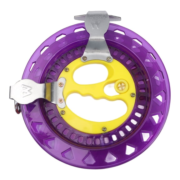 GRIMPEX for Crystal Kite String Pulley Wheel for Abs Line for Easy Kite Flying 20 cm Purple