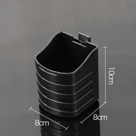 GRIMPEX for Multi-Purpose Fishing Tackle Box Cup Holder Rod Holder Accessory for Lure Box Black