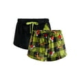 thumbnail image 1 of Dr. Seuss The Grinch Women's Plush Sleep Shorts, 2-Pack, Sizes XS-3X, 1 of 7