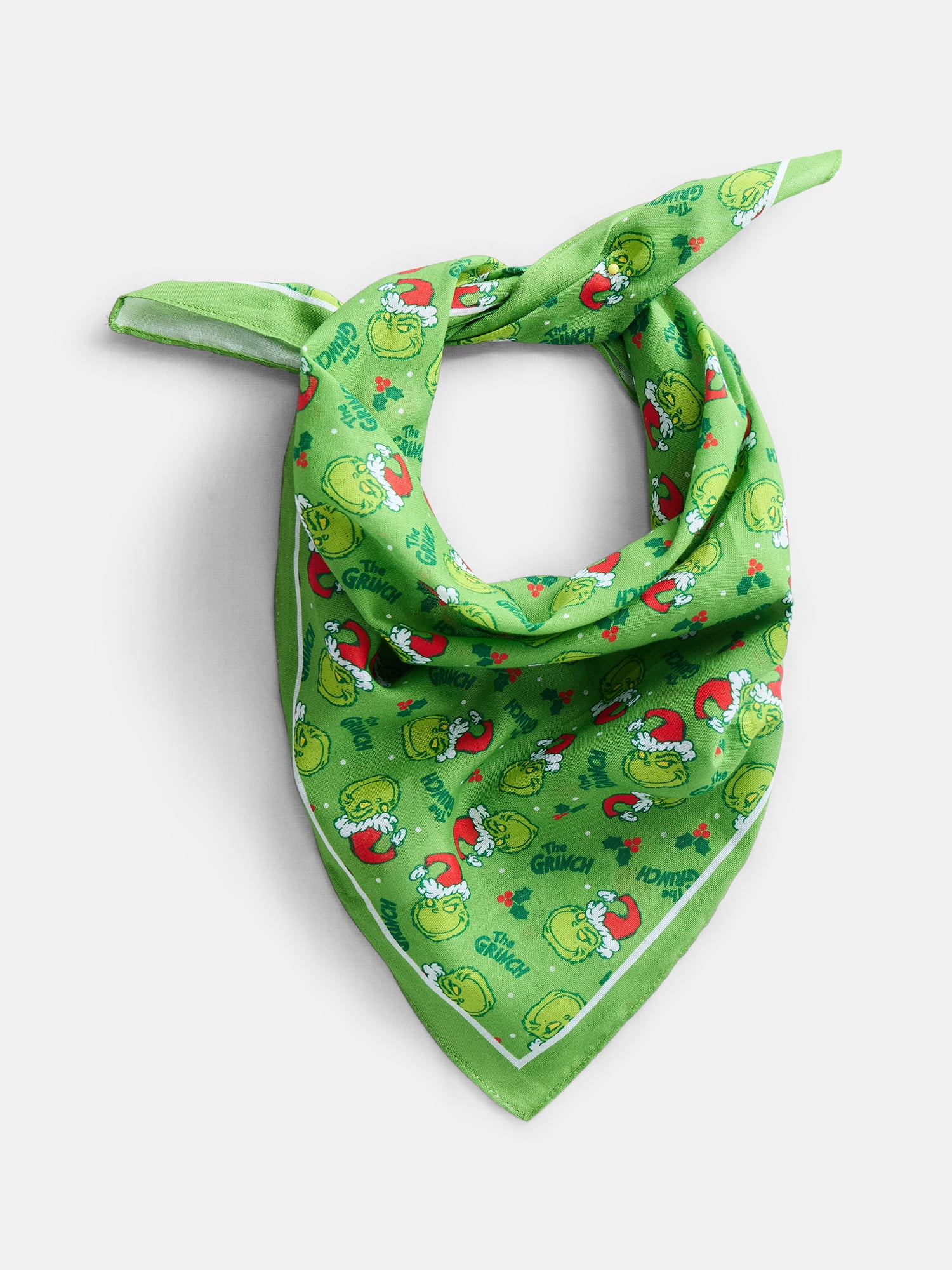 Grinch Women's Christmas Bandana
