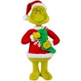 thumbnail image 1 of Christmas Holiday Greeter Dr. Seuss' The Grinch in Adult Ugly Sweater 10.23 in x 6.69 in x 18.89 in 1.21 lb, 1 of 5