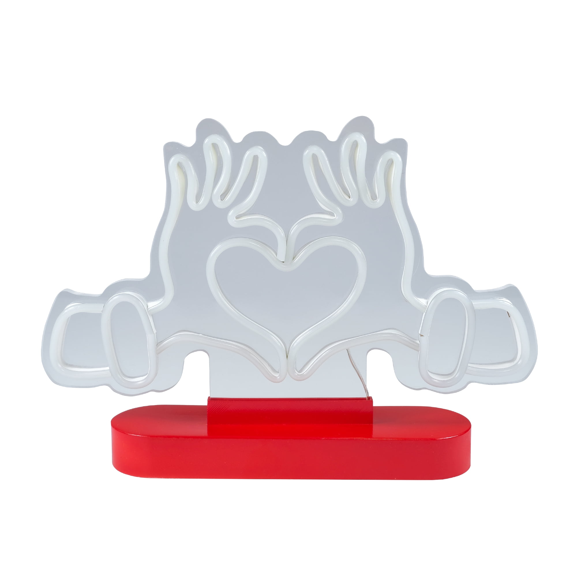 The Grinch Neon Light Tabletop Piece with Heart Hands