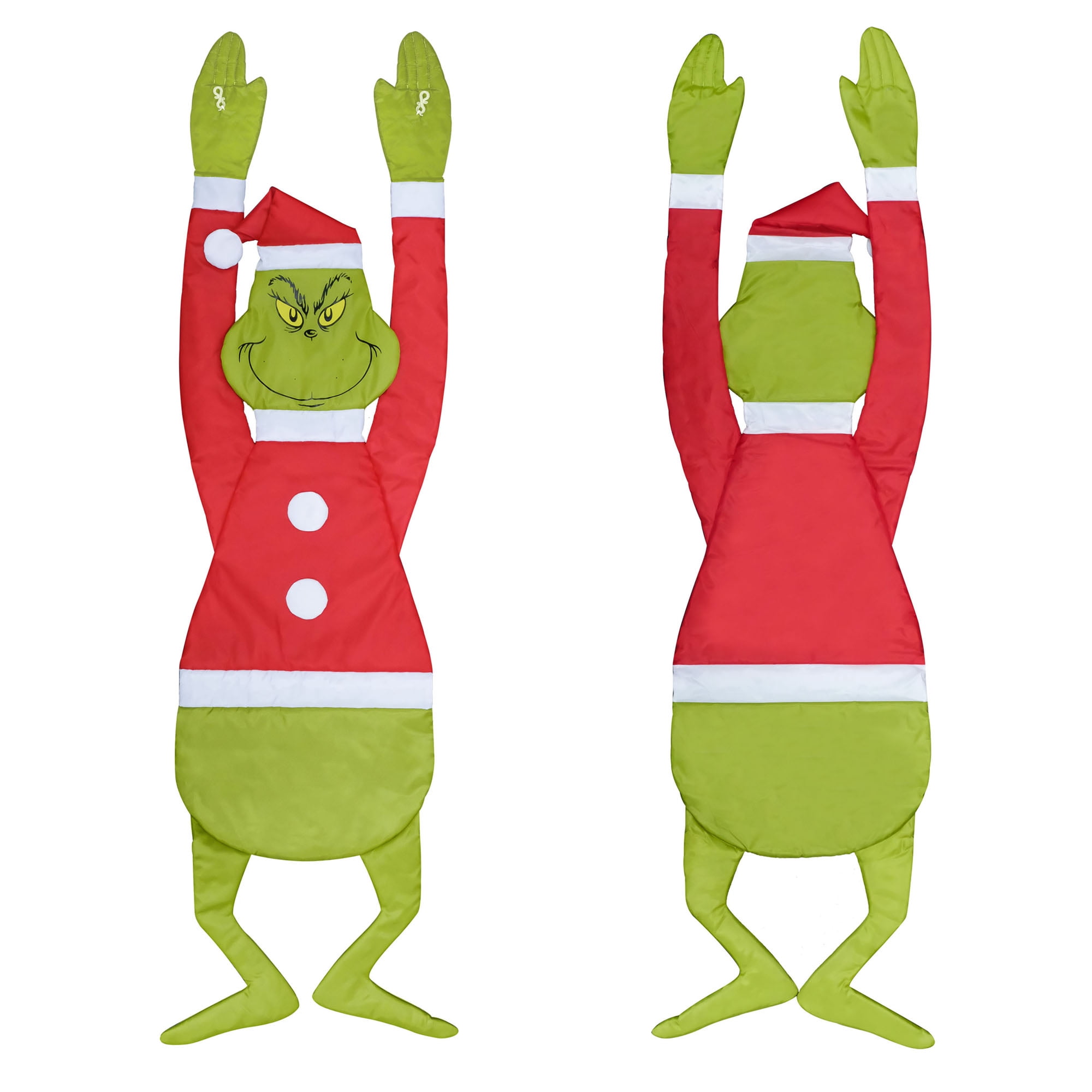 Dr. Seuss The Grinch Hanging‑On Christmas Character – 5 Foot Outdoor Decoration