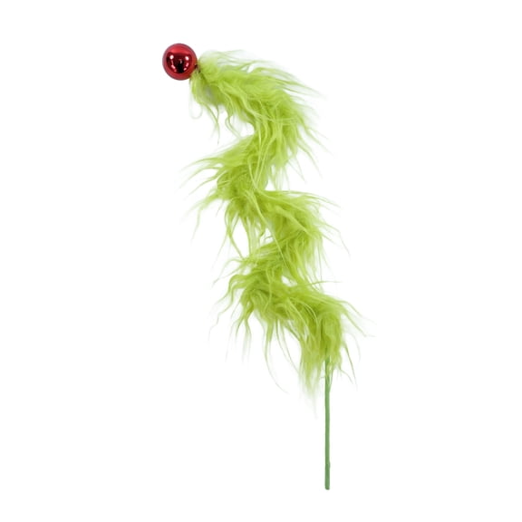 Grinch 15 inch Plush Tree Pick Grinch Green Curved Holiday Accent