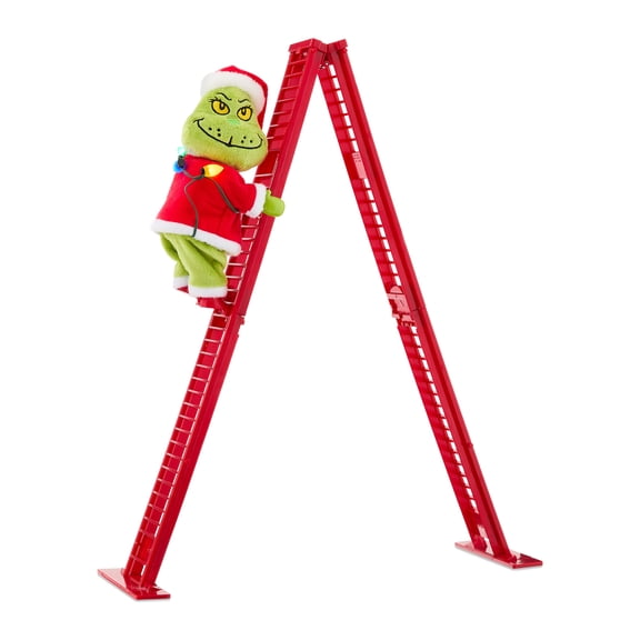GRINCH 17" Animated Tabletop Climber Decoration