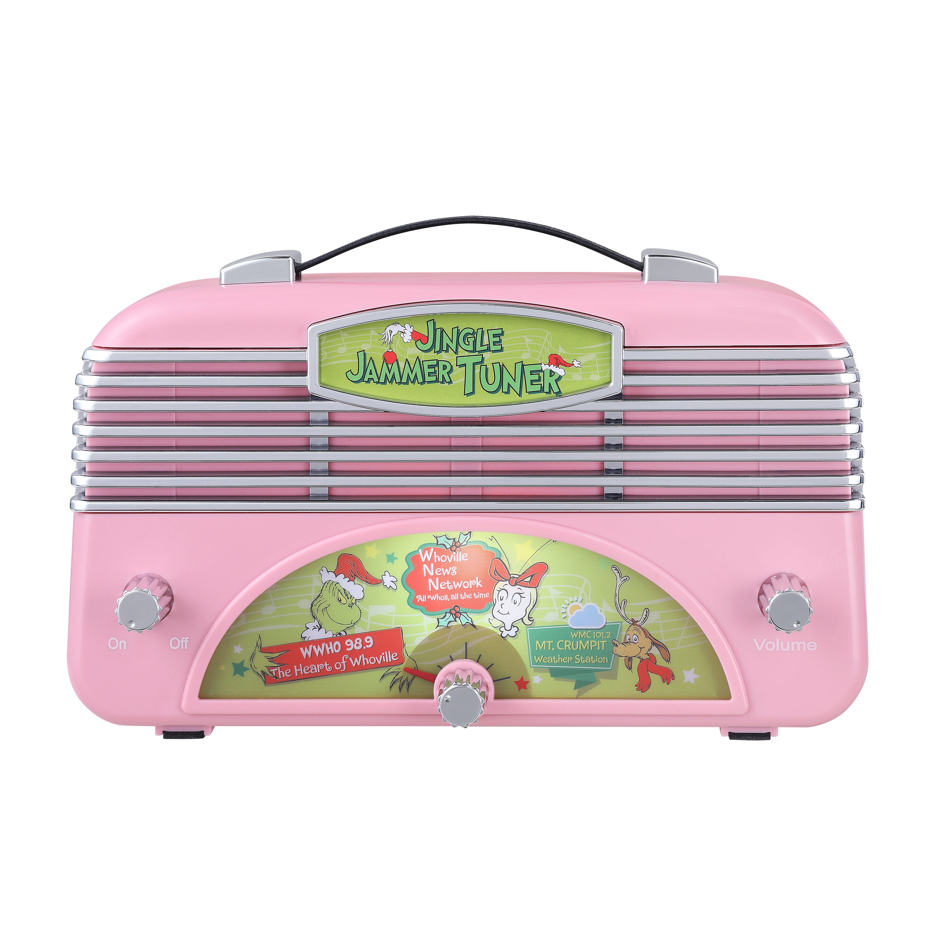 Grinch Jingle Jammer Tuner, Pink