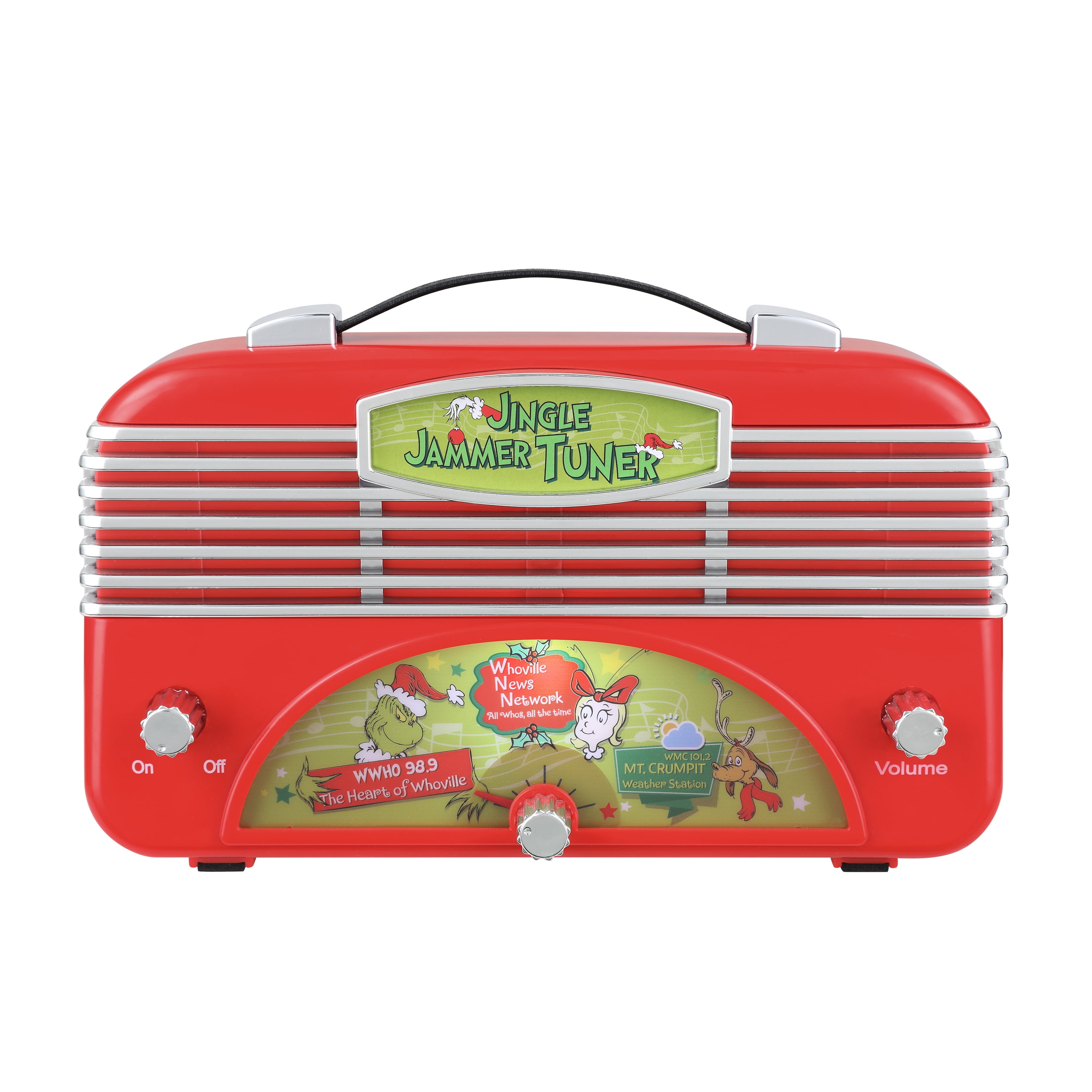 Grinch Jingle Jammer Tuner, Red