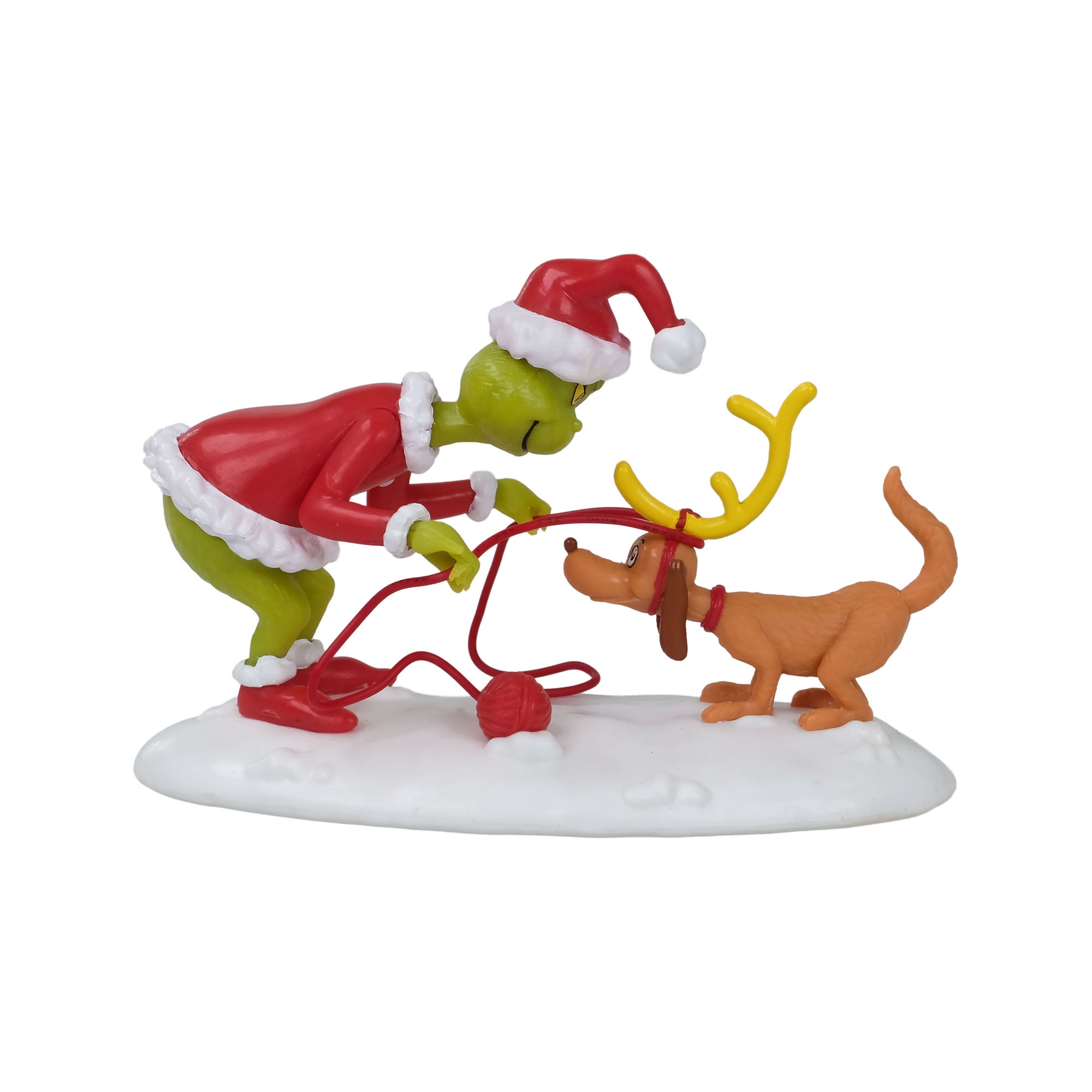 Dr. Seuss The Grinch & Max Christmas Village Figurine