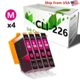 thumbnail image 1 of GRIND- (4-Pack, Magenta) Cli226 Cli-226 Ink Cartridge For Pixma Mg5100 Mg5300 Printer, 1 of 3