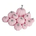 thumbnail image 1 of GRIND- Artificial Pumpkins Pumpkin Decor 12Pcs Pink For Parties, 1 of 6