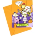 thumbnail image 1 of GRIND- Bob For Apples Cartoon Dog Carnival Holiday Cocktail Halloween Party Invitations, 1 of 2