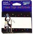 thumbnail image 1 of GRIND- Grim Reaper Over The Hill Halloween Birthday Party Labels Sticker Name Tags, 1 of 1