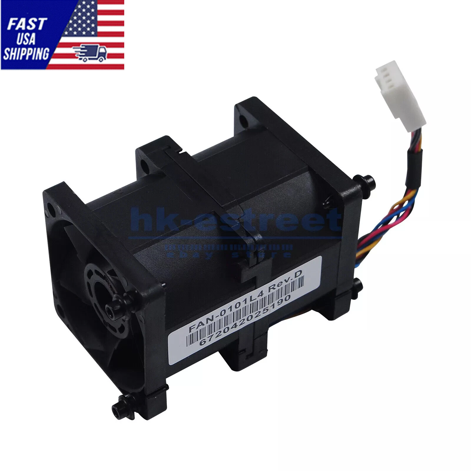 GRIND- Supermicro Fan-0101L4 40X40X55Mm 12V 1A Counter-Rotating Cooling ...