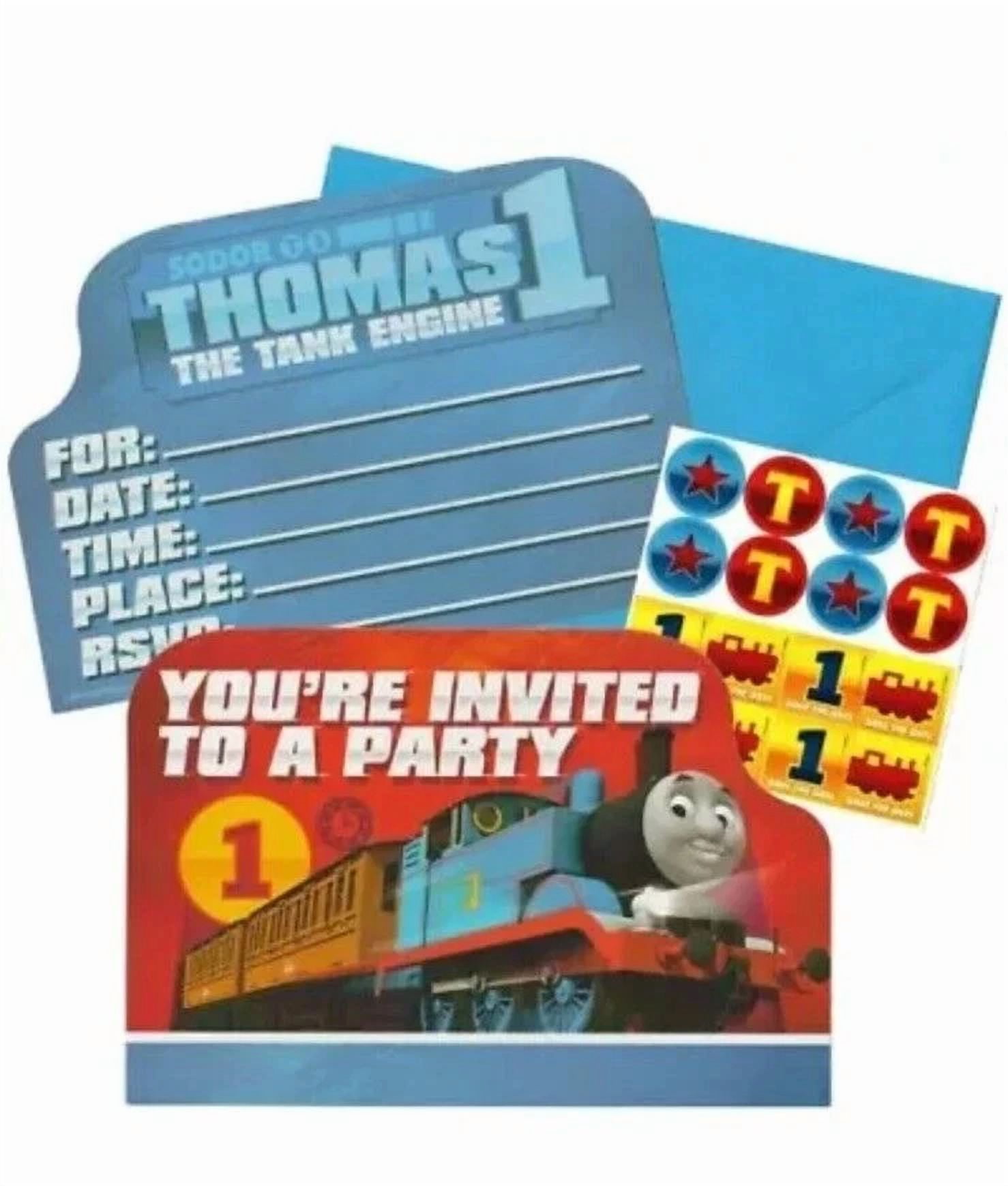 GRIND Thomas The Tank Party Invitations 8Pk — free download