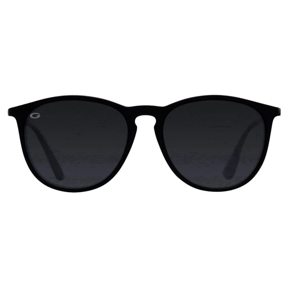 GRINDERPUNCH Polarized Round Sunglasses for Men Women UV400 Retro Vintage Fashion Sun Glasses Lightweight Driving Fishing Outdoor Eyewear Shades - Black