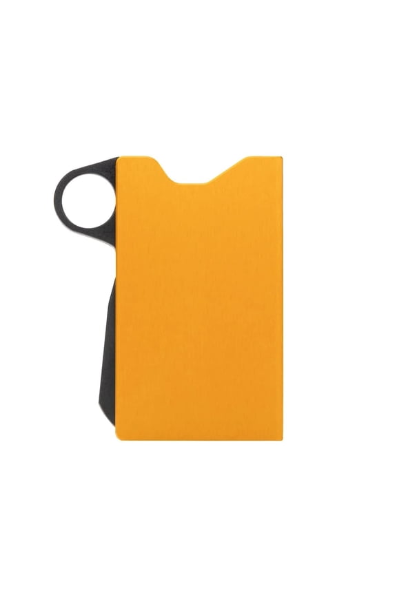 Slim Wallet for Men and Women - Sleek, Durable, Minimalist Wallet with RFID-Blocking Technology - Compact Credit Card Holder for Men - Aluminum Body - Made in the USA - Foxtail, Loop Y101