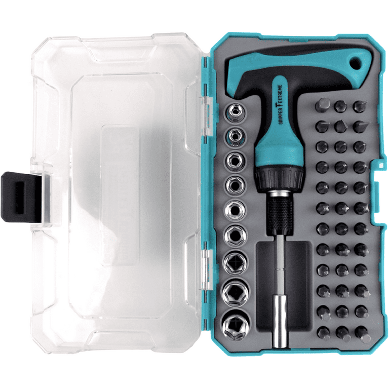IDEAL 21-Piece Plastic Handle Ratcheting 1/4-in Phillips Multi-Bit Screwdriver Set IDEAL 21-Piece Plastic Handle Ratcheting 1/4-in Phillips Multi-Bit Screwdriver Set