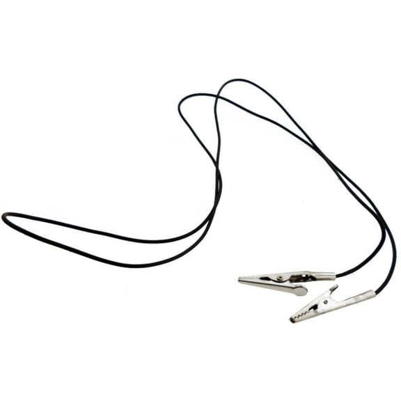 GRIPPICLAMP 10-Piece Alligator Clamps Set with 42" (106.7 cm) Wire | Robust Stainless Steel Construction | Spring-Action Closure for Firm Hold | Ideal for Diverse Applications