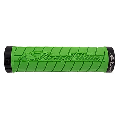 GRIPS LIZARD LOCK-ON LOGO (F) GN/BKclamp