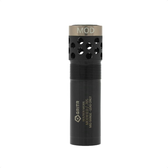 GRITR 12GA Steel Choke Tube - .705 Modified, Ported, Fits Ber/Ben Mobil