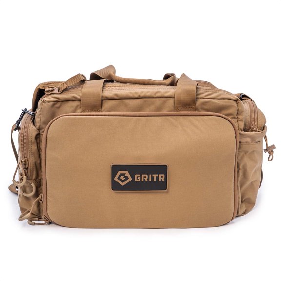 GRITR Duffle Bag for Hunting, Travel & Sports, Flat Dark Earth