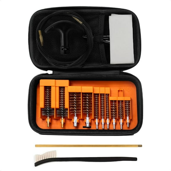 GRITR Multi-Caliber Gun, Rifle & Shotgun Cleaning Kit with Eva Case