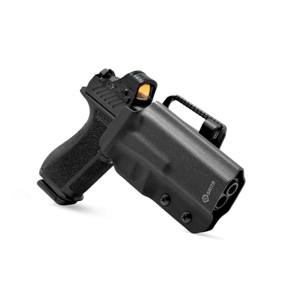 GRITR OWB Kydex Glock 17 Optics Ready Adjustable Retention R H Gun Holster