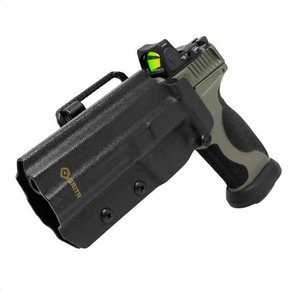 GRITR OWB Kydex Left Hand Holster Fits Metal Frame Smith & Wesson M&P9