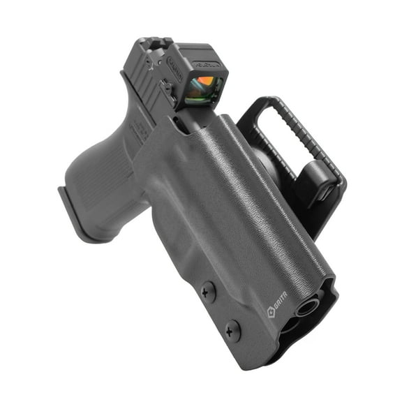 GRITR OWB Kydex Right Hand Gun Holster Compatible with Glock 48/G48 MOS