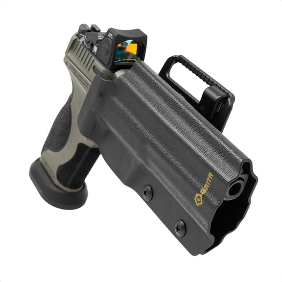 GRITR OWB Kydex Holster Fits Smith & Wesson M&P9 M2.0 COMPETITOR, Right Hand
