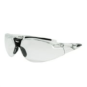 GRITR Shooting Safety Glasses w/ Anti-Fog Scratch Resistant Lenses, Transparent