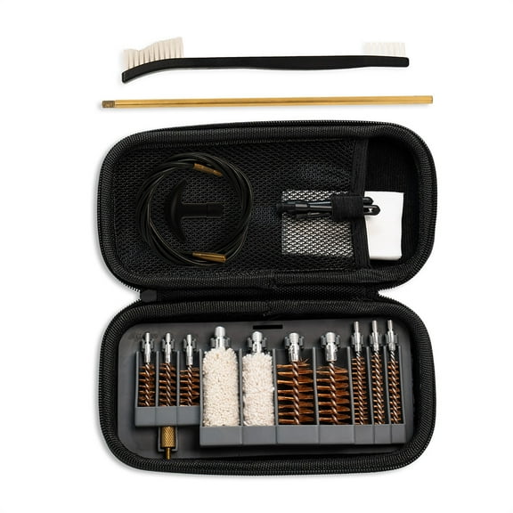 GRITR Universal Multi-Caliber Pistol, Rifle & Shotgun Cleaning Kit w/ Case