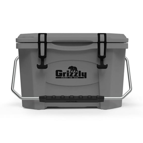 GRIZZLY 20 QT COOLER GRAY