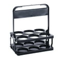 thumbnail image 1 of GRJIRAC 6 Pack Beer Bottle Carrier Drink Caddy Holder Foldable Wine Beer Rack Basket, 1 of 16
