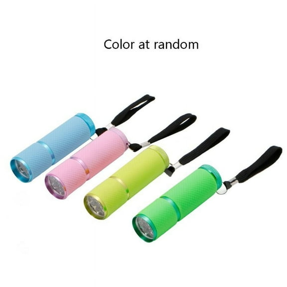 GRJIRAC 9W LED Flashlight UV Resin Curing Lamp 395NW UV GEL Curing Lights Jewerly Tools