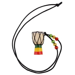 GRJIRAC Mini Djembe Percussion African Hand Drum Pendant Bongo Gift Classic Gift for Children Kids Learning Instrument Gift