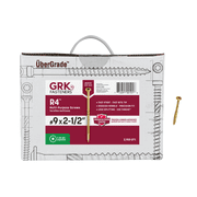 Deck Screw, #9 x 2-1/2 in, Climatek, Flat Head, Torx Drive, 2900 PK GRK00101