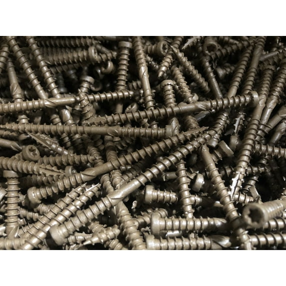 GRK 10lbs Bulk Kameleon Number #9 x 2-3/4” Inch Tan Screws