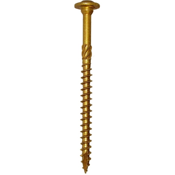GRK 11137 #10x3-1/8 Star Drive Washer Head Climatek Coated Steel RSS Rugged Structural Screws, 472/Box